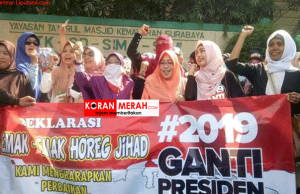 deklarasi 2019 ganti presiden