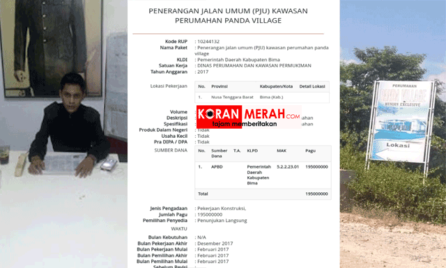 proyek penerangan jalan penginapan