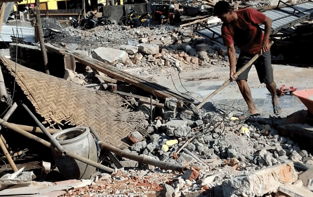 pengungsi gempa lombok