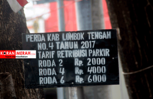 Tarif Parkir Loteng